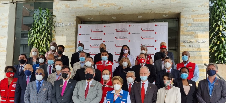 Viceministra de Asuntos Multilaterales, María Carmelina Londoño, participó en el acto protocolario de inauguración de la reunión del Comité Regional Interamericano de la Cruz Roja