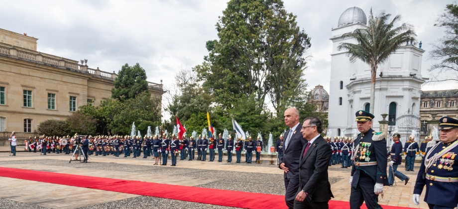 Comunicado conjunto en el marco de la visita oficial del jefe de Estado de la Confederación Suiza a Colombia y su reunión con el presidente Gustavo Petro