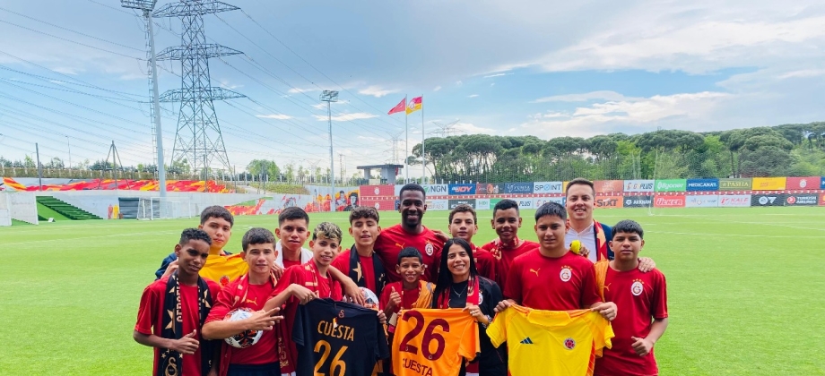 Con éxito finalizó el primer intercambio cultural y deportivo de la Cancillería que llevó a once niños de Aguachica a Turquía