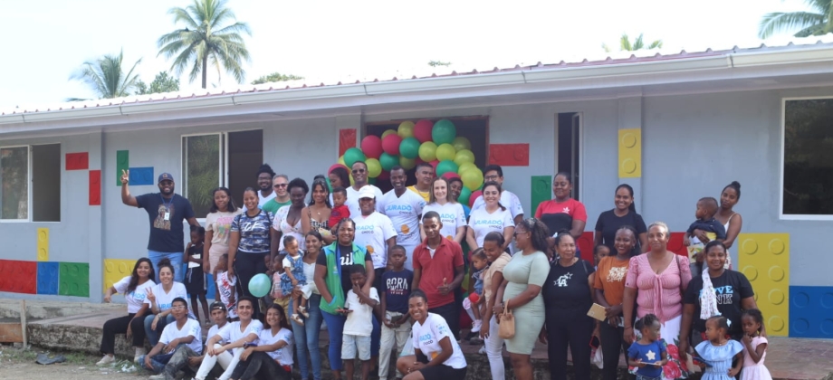 La Cancillería inauguró el hogar infantil en el Chocó, que beneficiará a niños y niñas afrocolombianos e indígenas de Juradó