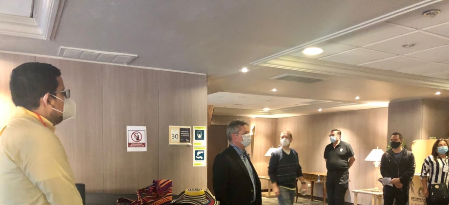 Puestos de votación en el exterior