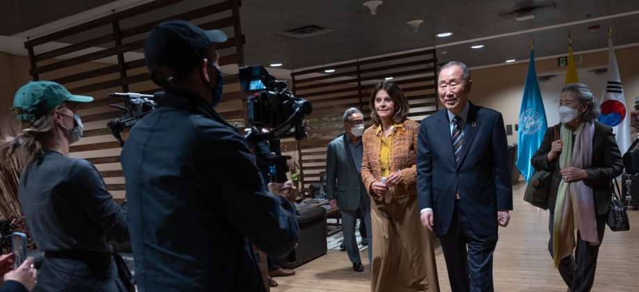 La Vicepresidente y Canciller, Marta Lucía Ramírez, recibe –este jueves– al diplomático surcoreano