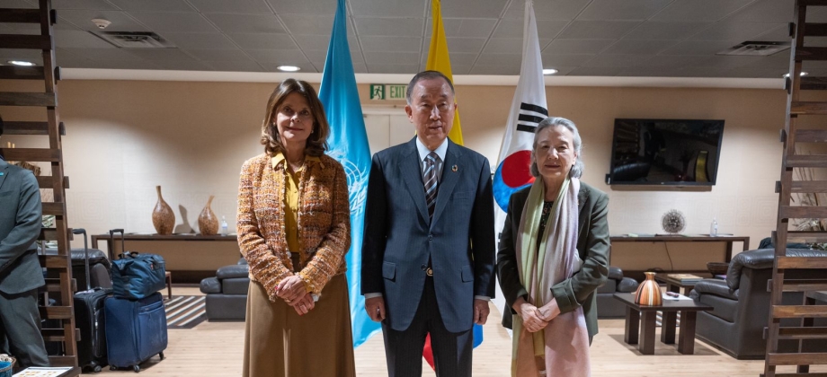 La Vicepresidente y Canciller, Marta Lucía Ramírez, recibe –este jueves– al diplomático surcoreano