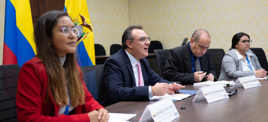 Colombia y Ecuador celebran su VIII Reunión de Comisión Mixta de Cooperación Técnica y Científica