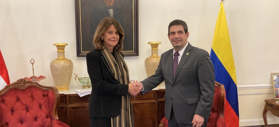 Reunión con el Vicepresidente de Paraguay, Hugo Velásquez