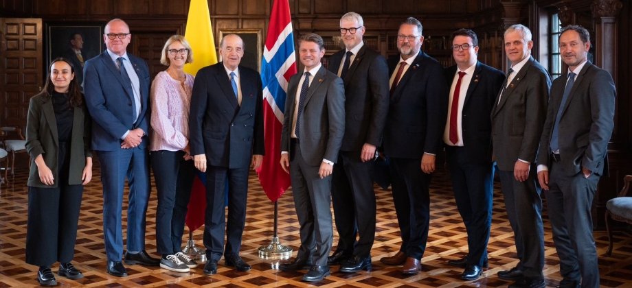 Colombia afianza la relación bilateral con la visita de la Comisión Permanente de Control y Asuntos Constitucionales de Noruega