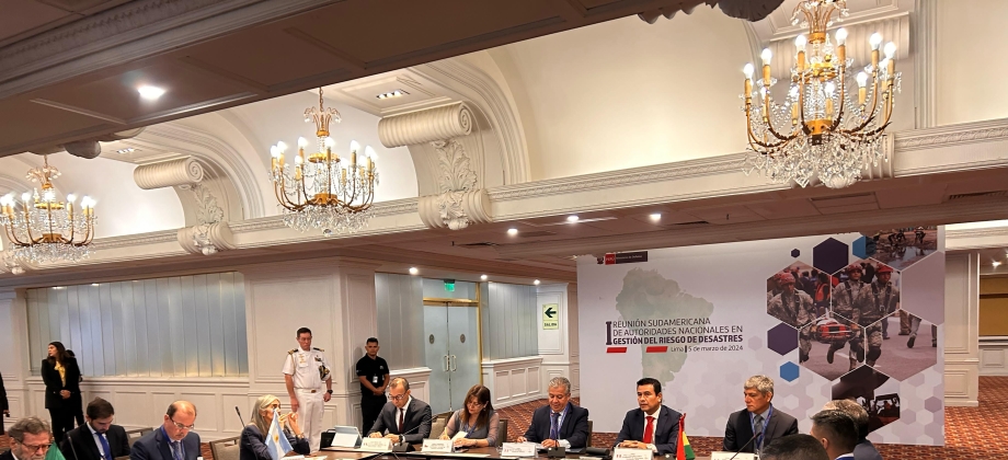Compromiso con la vida: Colombia se adhiere a la Declaración de Lima por una Sudamérica unida en la gestión integral del riesgo de desastres