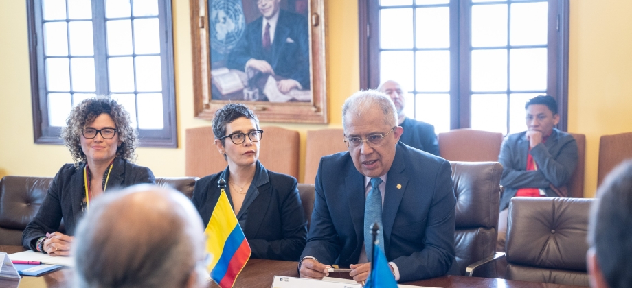 Relator Especial sobre los derechos de los Pueblos Indígenas, José Francisco Calí Tzay, cerró su visita al país en el Palacio de San Carlos