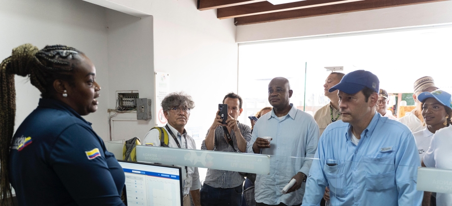 Canciller Murillo lideró recorrido en Capurganá con autoridades locales y actores sociales de la zona