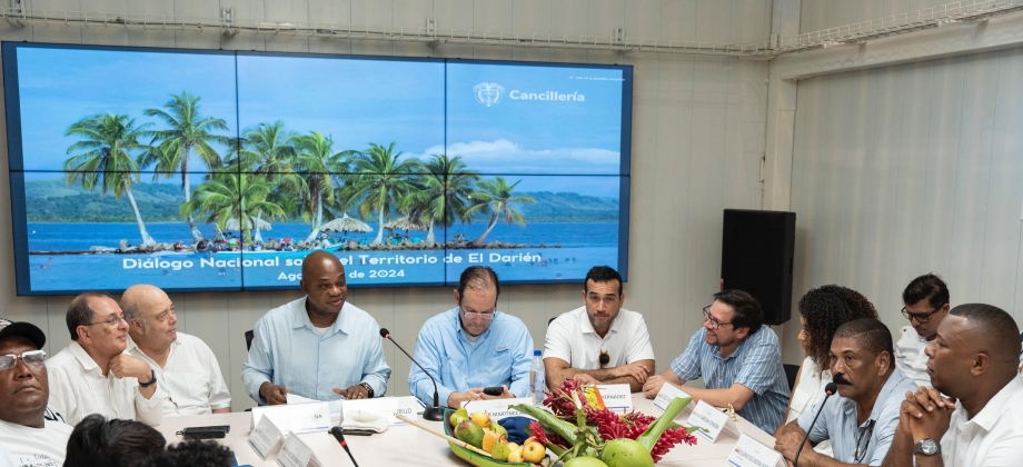 Canciller Luis Gilberto Murillo instaló el Diálogo Nacional sobre el Territorio del Darién