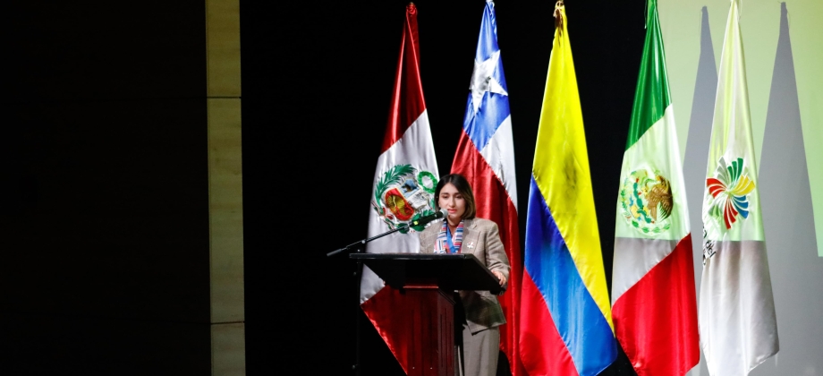 “Nuestros países deben dejar de hablar de diversificación de mercados y comenzar a hacerlo realidad”: canciller Laura Sarabia en la conmemoración de la Alianza del Pacífico 