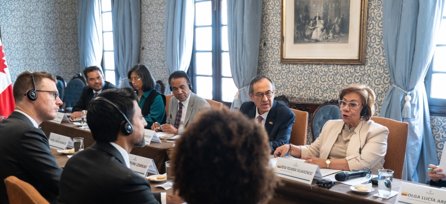 Colombia y Canadá afianzan exploran oportunidades para profundizar nuestras relaciones comerciales, de inversión y turismo