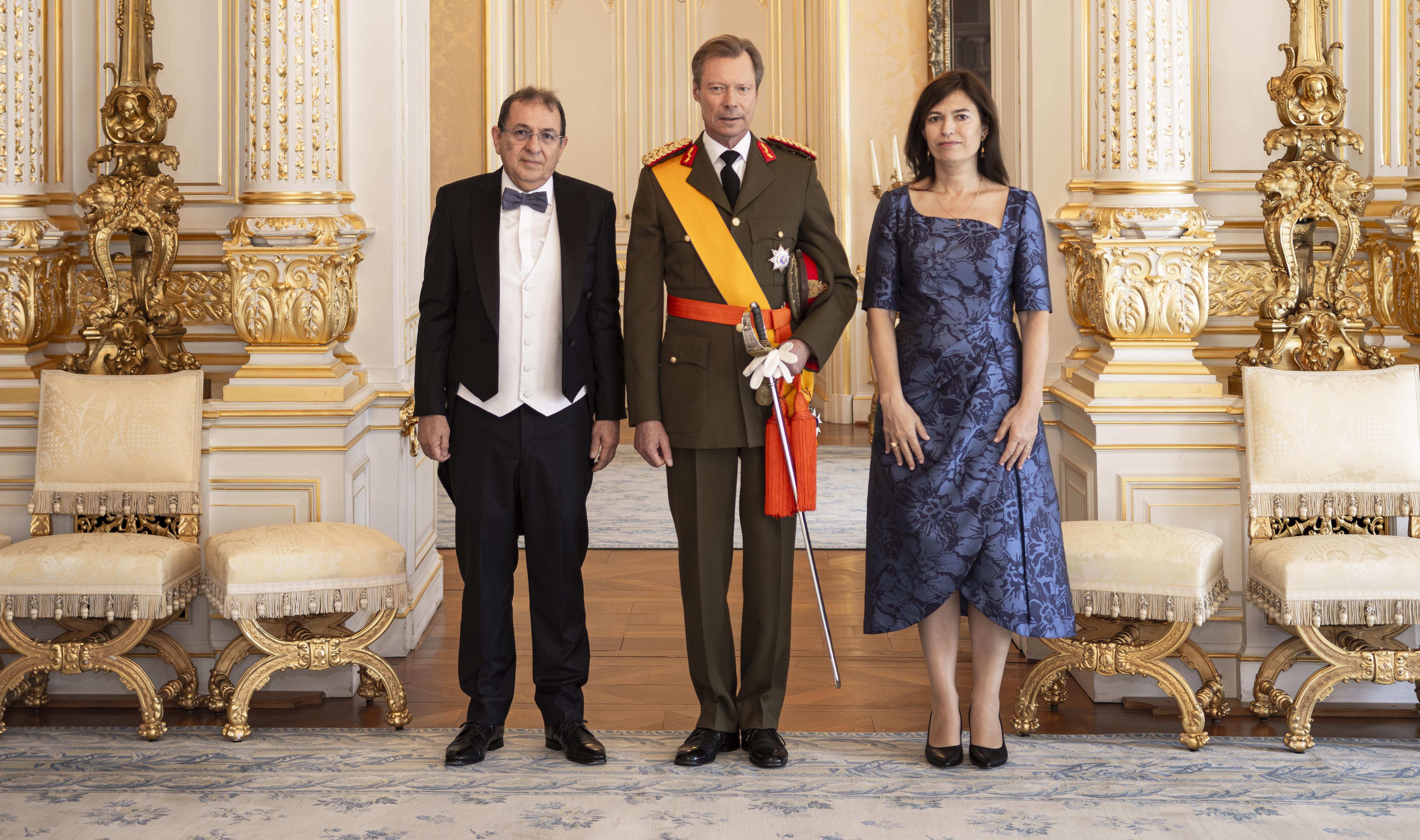 Presentación de credenciales del Embajador de Colombia Jorge Rojas ante el Gran Duque de Luxemburgo