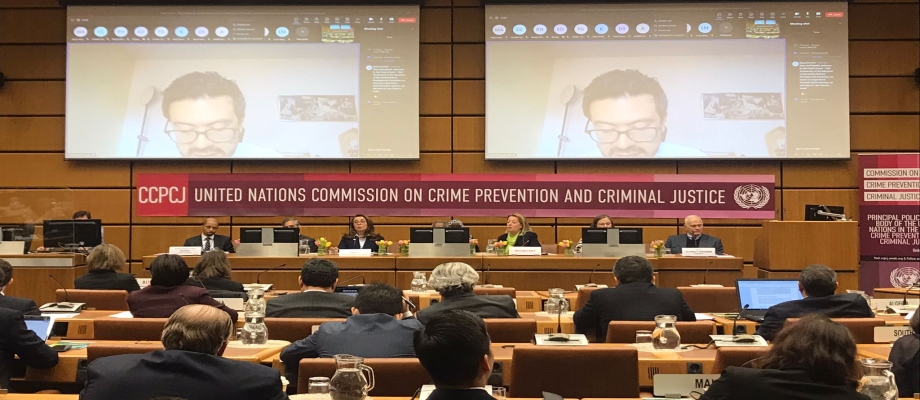 Colombia participó en el evento de conmemoración de los Principios y directrices sobre el acceso a la asistencia jurídica en los sistemas de justicia penal, la Comisión de Prevención del Delito y Justicia Penal