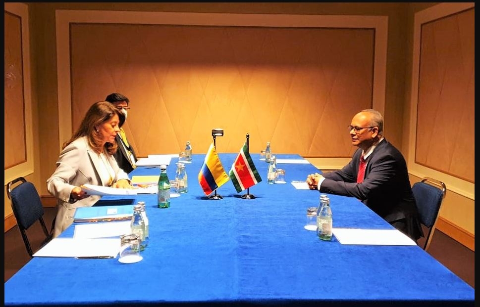 En Italia, Vicepresidente-Canciller reiteró apoyo a Surinam para fortalecer las relaciones con los países de la Comunidad del Caribe, con el respaldo de la OEA