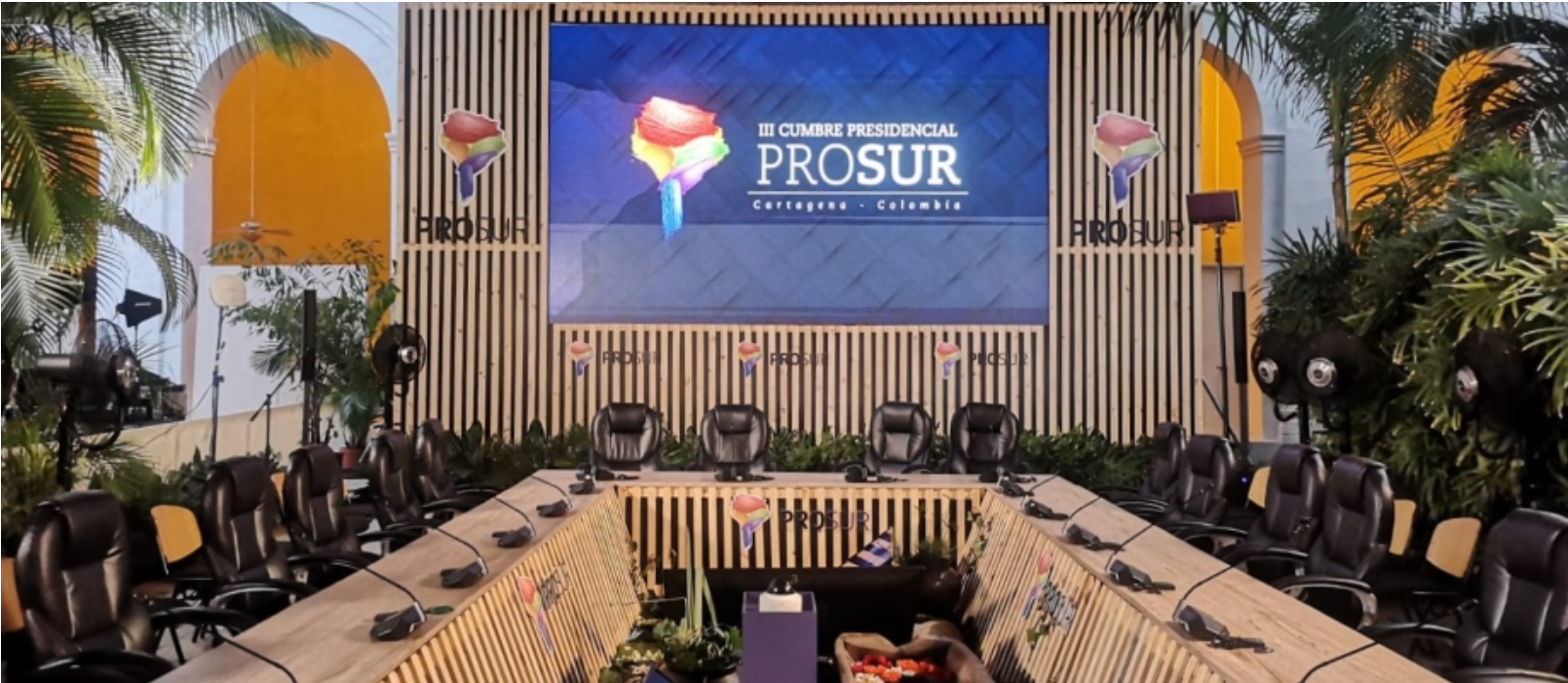 Colombia lidera III Cumbre de Presidencial de PROSUR este jueves 27 de enero en Cartagena