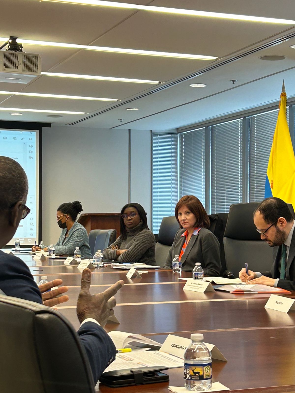 La directora de Cooperación Internacional participó en la reunión con Embajadores de los Estados Caribeños ante la OEA