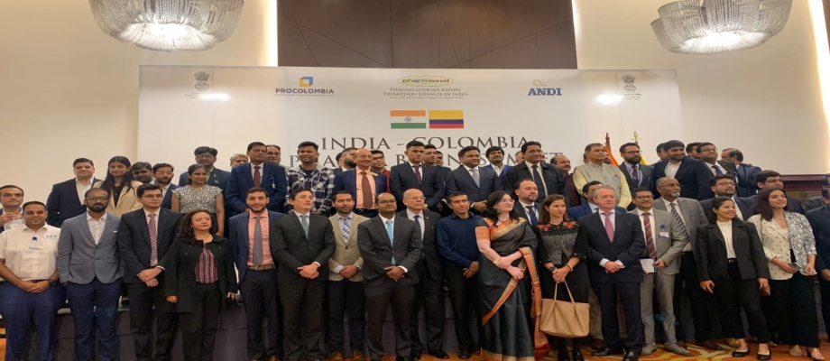 Misión empresarial del sector farmacéutico de India realizó visita de negocios en Bogotá