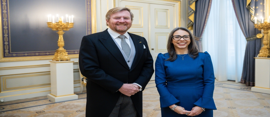 Embajadora de Colombia ante el Reino de los Países Bajos presentó cartas credenciales a su Majestad el Rey Guillermo Alejandro de Países Bajos