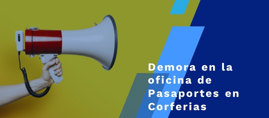 La oficina de pasaportes en Corferias informa que está presentando demoras en la atención al público