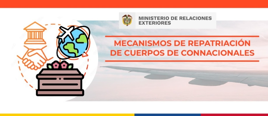 Mecanismos de repatriación de cuerpos de connacionales del Ministerio de Relaciones Exteriores