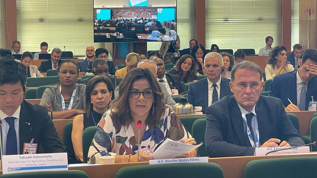 Ministra de Agricultura y Desarrollo Rural de Colombia participa en la Cumbre de Balance de Naciones Unidas sobre los Sistemas Alimentarios