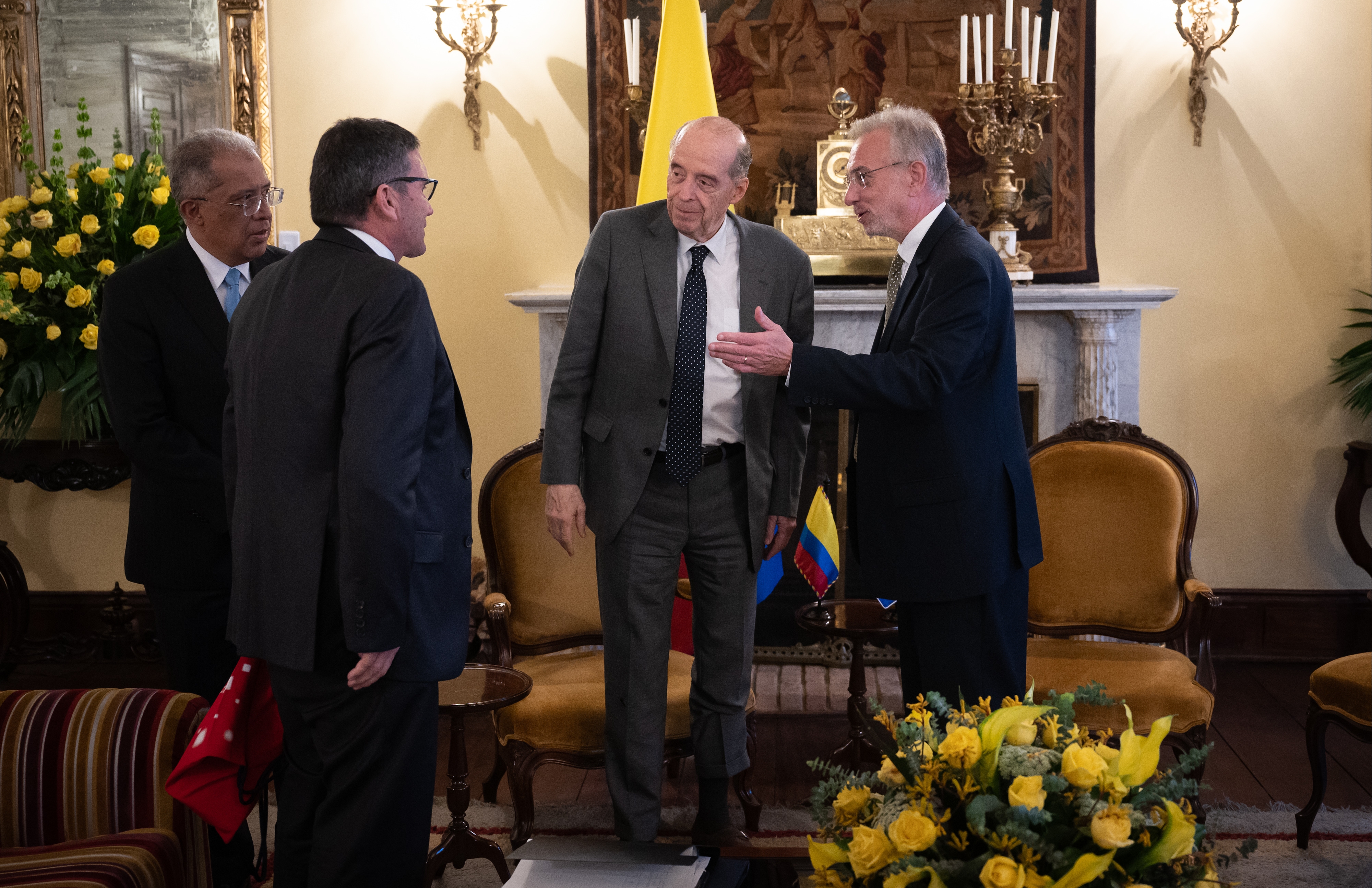 Diálogo entre el Canciller Álvaro Leyva y el  Embajador de Croacia en Brasil incluyó cooperación en asuntos de posconflicto