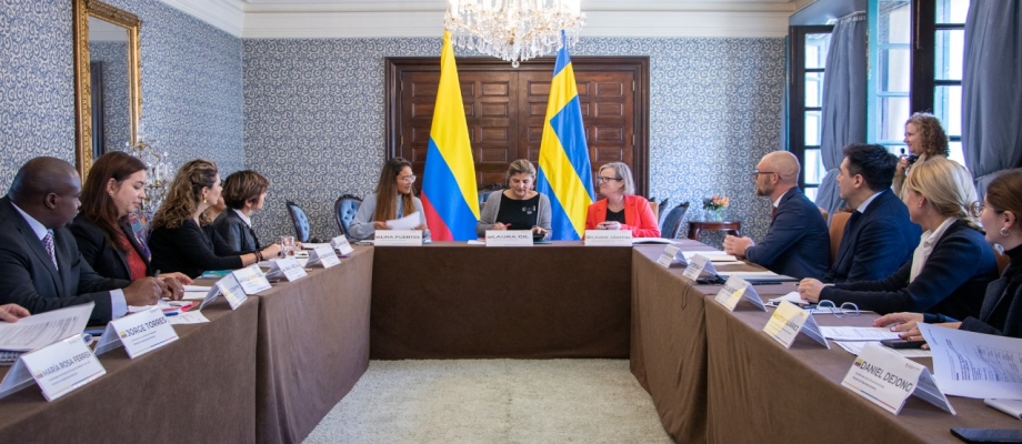 Viceministra Laura Gil y la Directora General de la Agencia Sueca de Cooperación Internacional para el Desarrollo – SIDA, Carin Jämtin, fortalecen cooperación bilateral