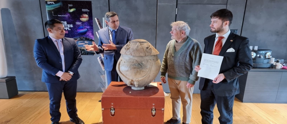 Una historia de devolución de patrimonio cultural entre Suiza y Colombia