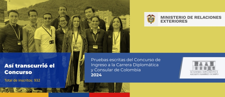 Así transcurrió el Concurso para el Ingreso a la Carrera Diplomática y Consular 2024