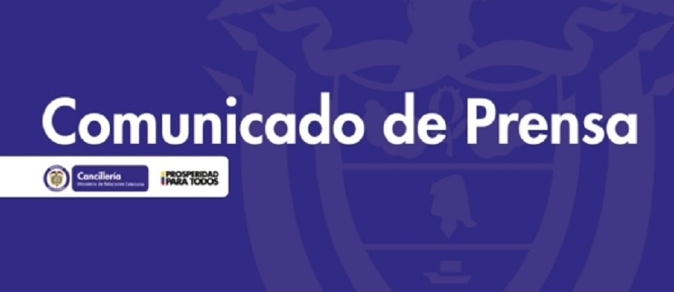 Comunicado de prensa del Ministerio de Relaciones Exteriores sobre la demanda de Nicaragua
