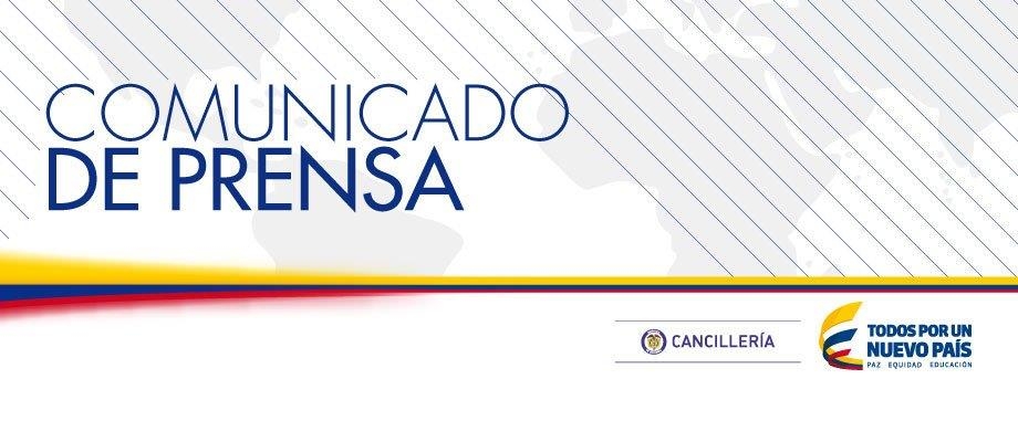 El Ministerio de Relaciones Exteriores, en nombre del Gobierno de Colombia, lamenta profundamente la decisión tomada por las autoridades judiciales de la República Popular China, de ejecutar a Ismael Enrique Arciniegas