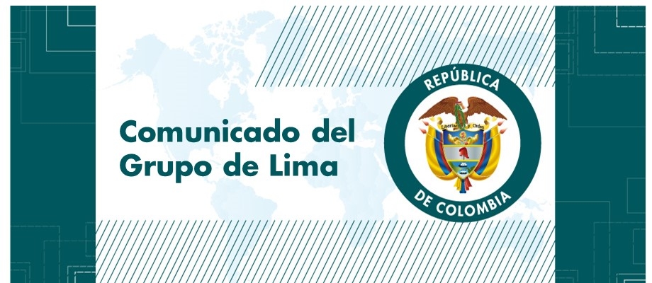 Comunicado del Grupo de Lima