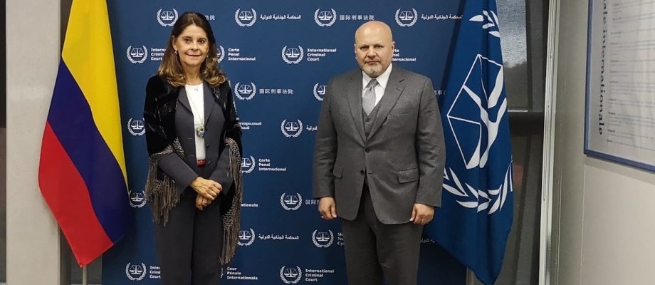 El Fiscal de la Corte Penal Internacional, Karim Khan, realiza visita de trabajo a Colombia
