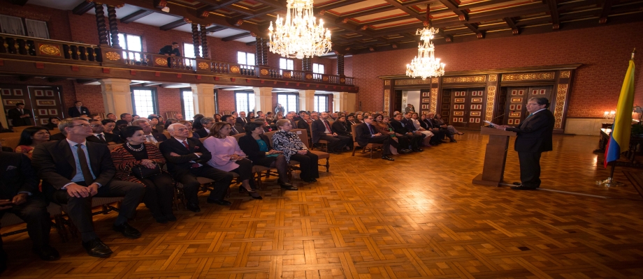El Canciller Trujillo presentó al cuerpo diplomático acreditado en Colombia los lineamientos de la política exterior del Gobierno del Presidente Iván Duque