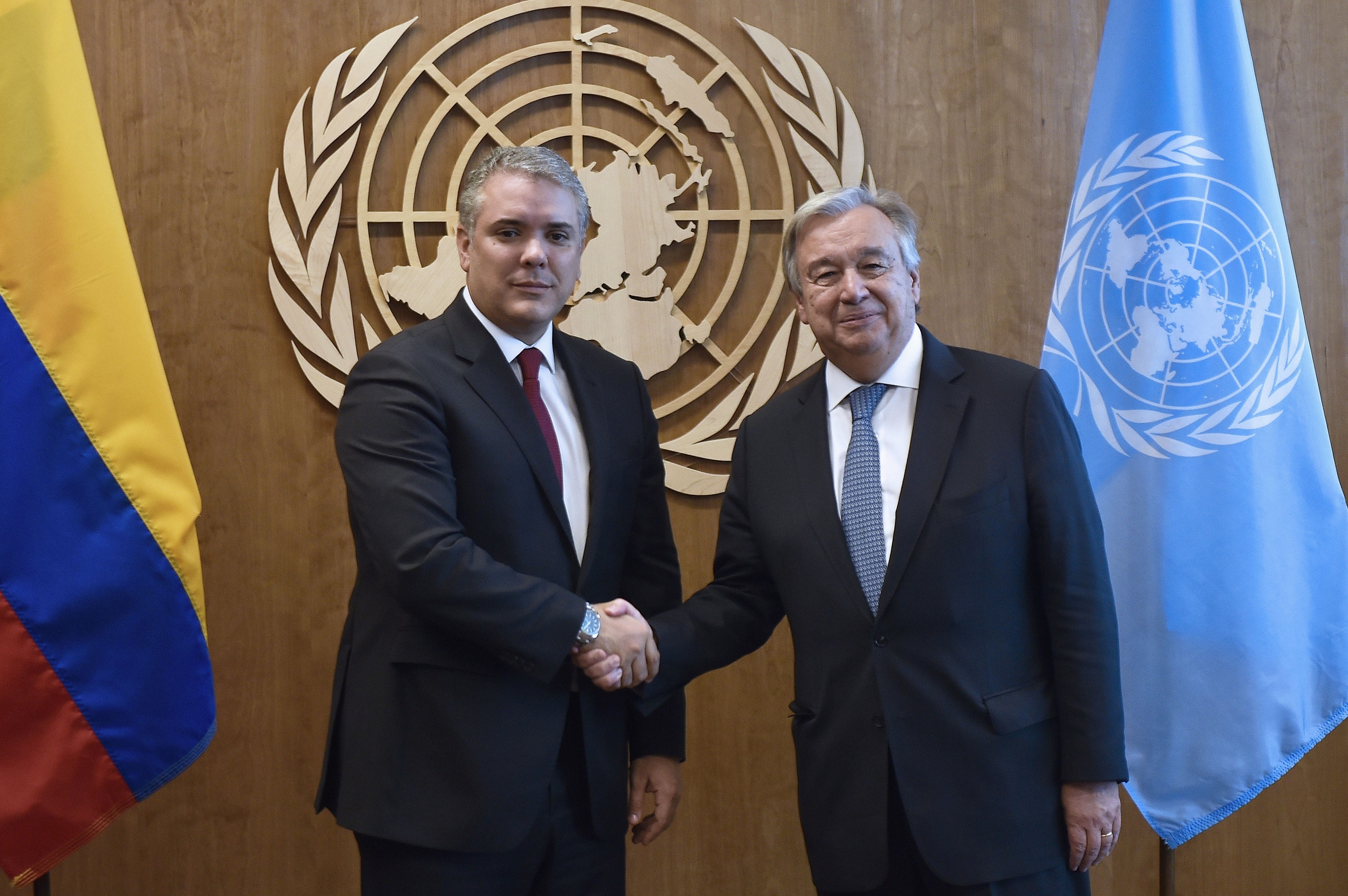 Canciller Carlos Holmes Trujillo participó de la reunión bilateral entre el Presidente Iván Duque y el Secretario General de la ONU, António Guterres