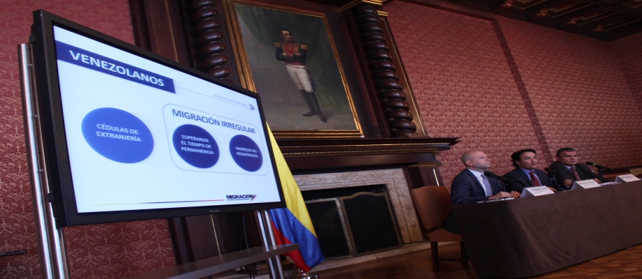 OIM, Cancillería y Migración Colombia revelan estudio sobre el flujo migratorio en frontera colombo - venezolana