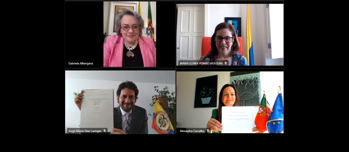 El Ministerio de Ambiente y Acción Climática de Portugal y la Corporación Colombiana de Investigación Agropecuaria (Agrosavia) firman protocolo de cooperación