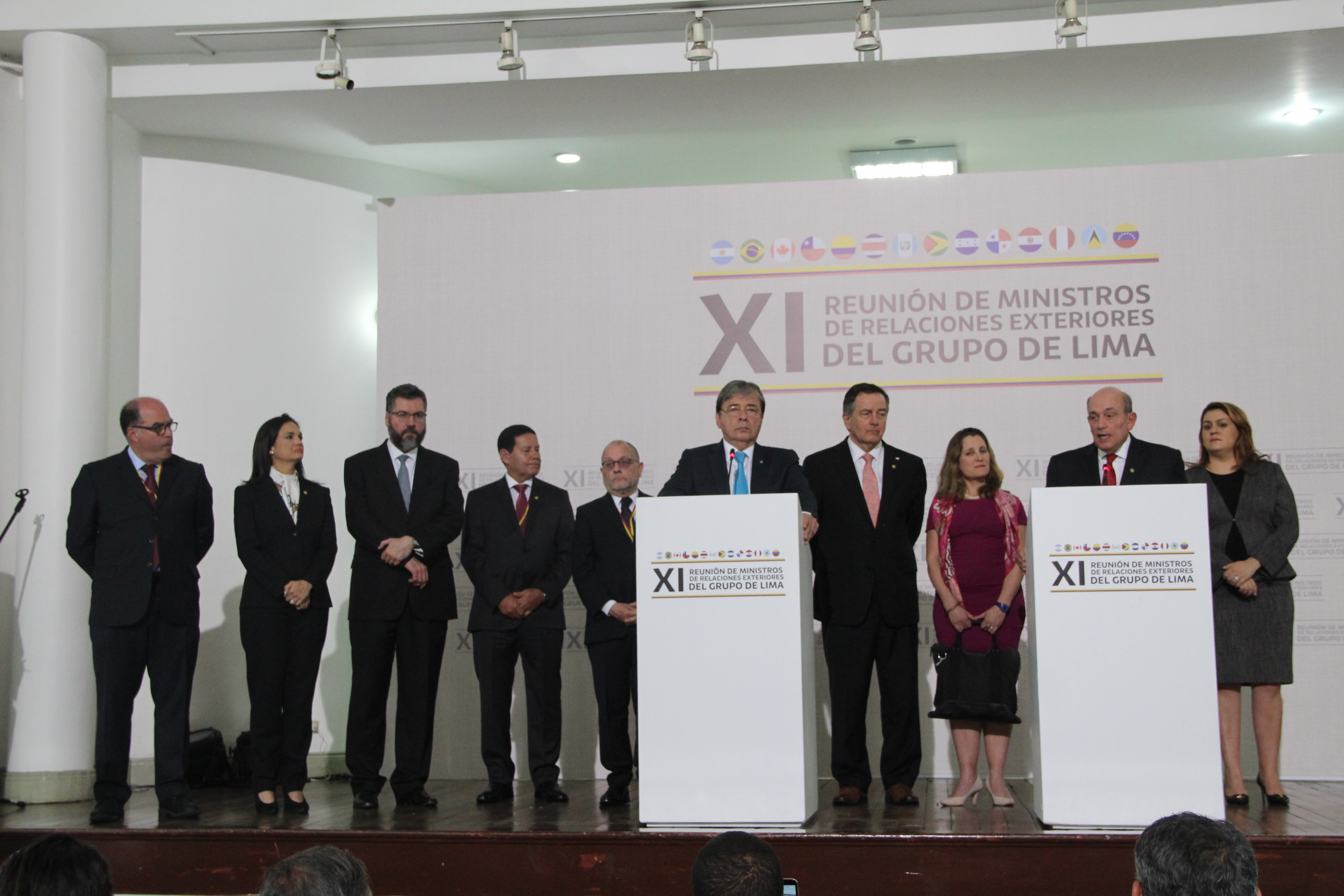 Declaración del Grupo de Lima en apoyo al proceso de transición democrática de Venezuela
