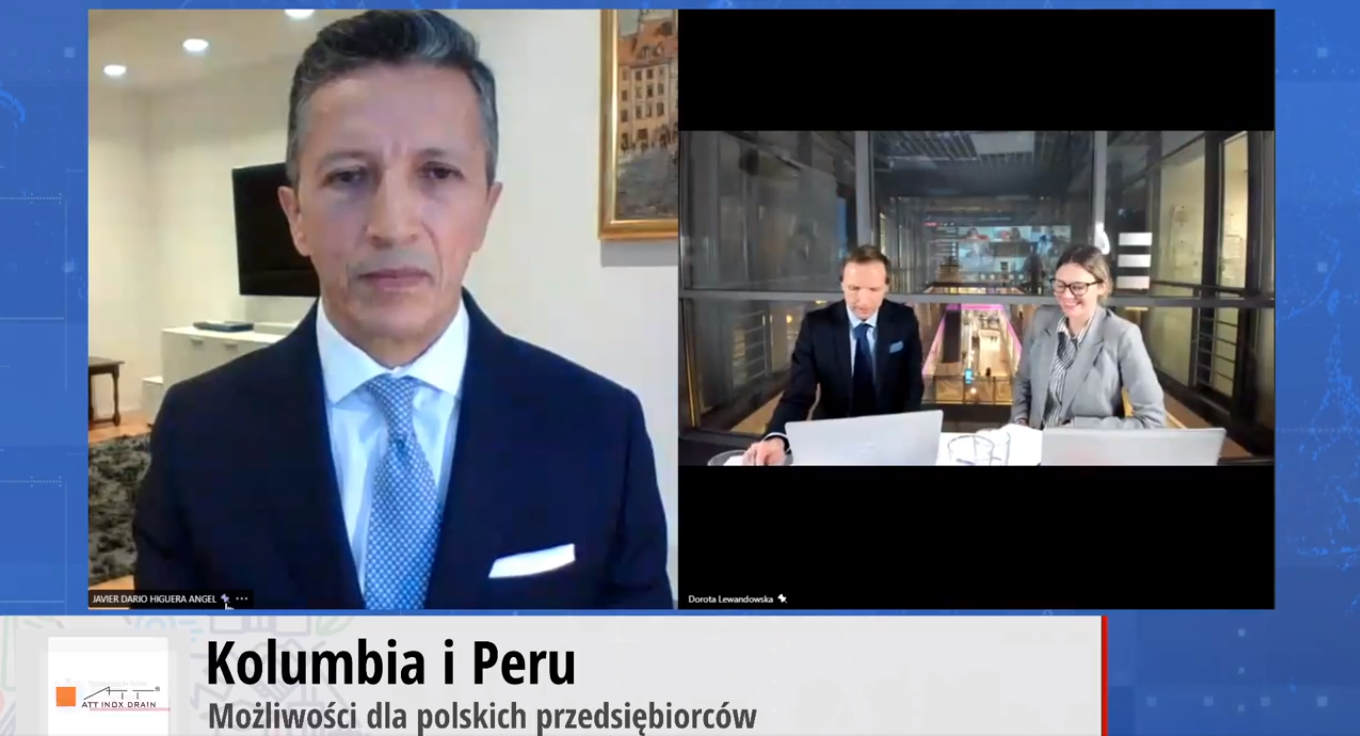 Embajador Javier Higuera participa en el evento “Colombia y Perú”