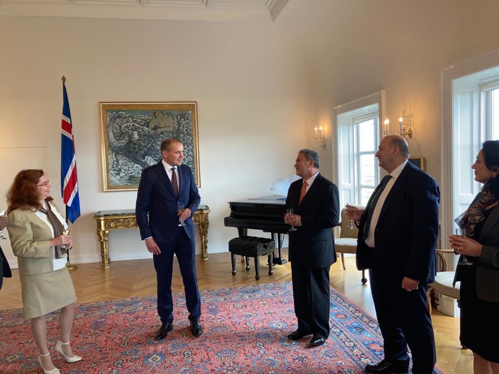 Presidente de Islandia recibió cartas credenciales del Embajador de Colombia en Suecia concurrente para ese nórdico 