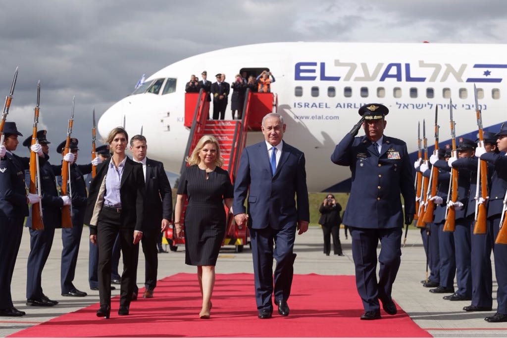 Viceministra Patti Londoño recibió al Primer Ministro de Israel Benjamín Netanyahu, quien llegó a Colombia en visita de trabajo