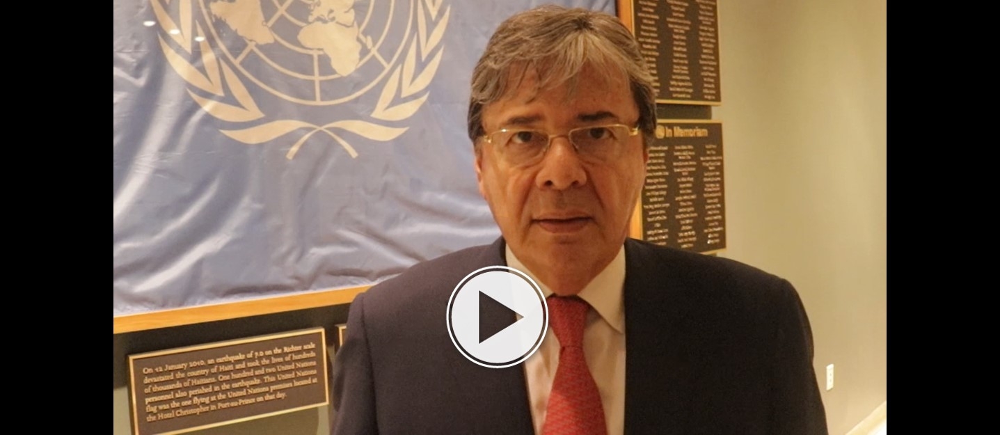 En video: Canciller Trujillo hace balance del primer día del 73 Período de Sesiones de la ONU