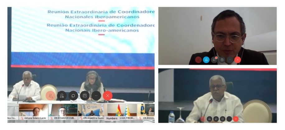 Colombia participó en la reunión extraordinaria de coordinadores nacionales y responsables de cooperación