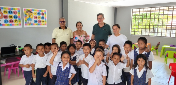 Cancillería apoya trabajos estructurales y adecuaciones de la Institución Educativa Departamental del municipio de Taraira, en el departamento del Vaupés