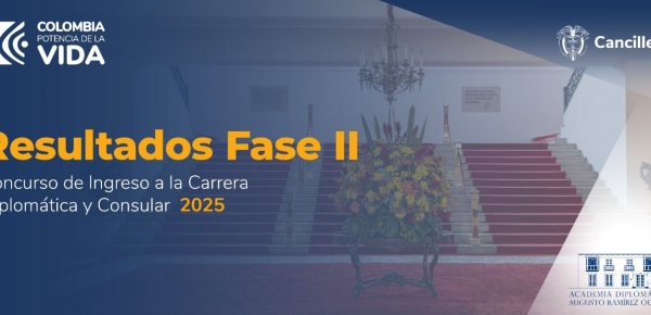 Resultados de la Fase II - Prueba psicotécnica y entrevista del Concurso de Ingreso a la Carrera Diplomática y Consular 2025