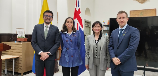 La Academia Diplomática y la Embajada de Australia en Colombia realizaron diálogo sobre océanos y cambio climático en el marco de los 50 años de relaciones diplomáticas