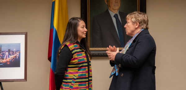 Acercamiento entre la Academia Diplomática y la Embajada de Alemania en Colombia