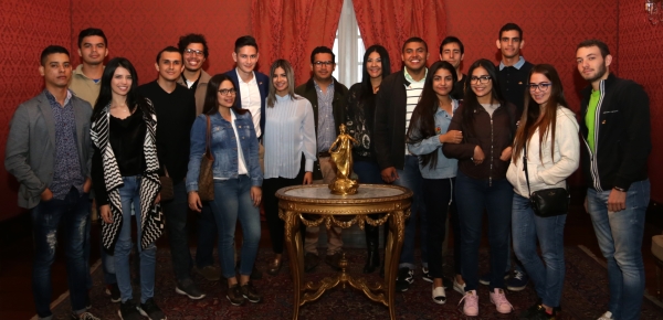 Estudiantes de la Universidad Tecnológica de Bolívar (sede Cartagena) visitaron la Academia “Augusto Ramírez Ocampo”