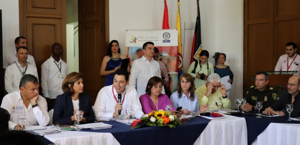 Medidas para el desarrollo fronterizo en Norte de Santander fueron revisadas por cuatro ministerios 